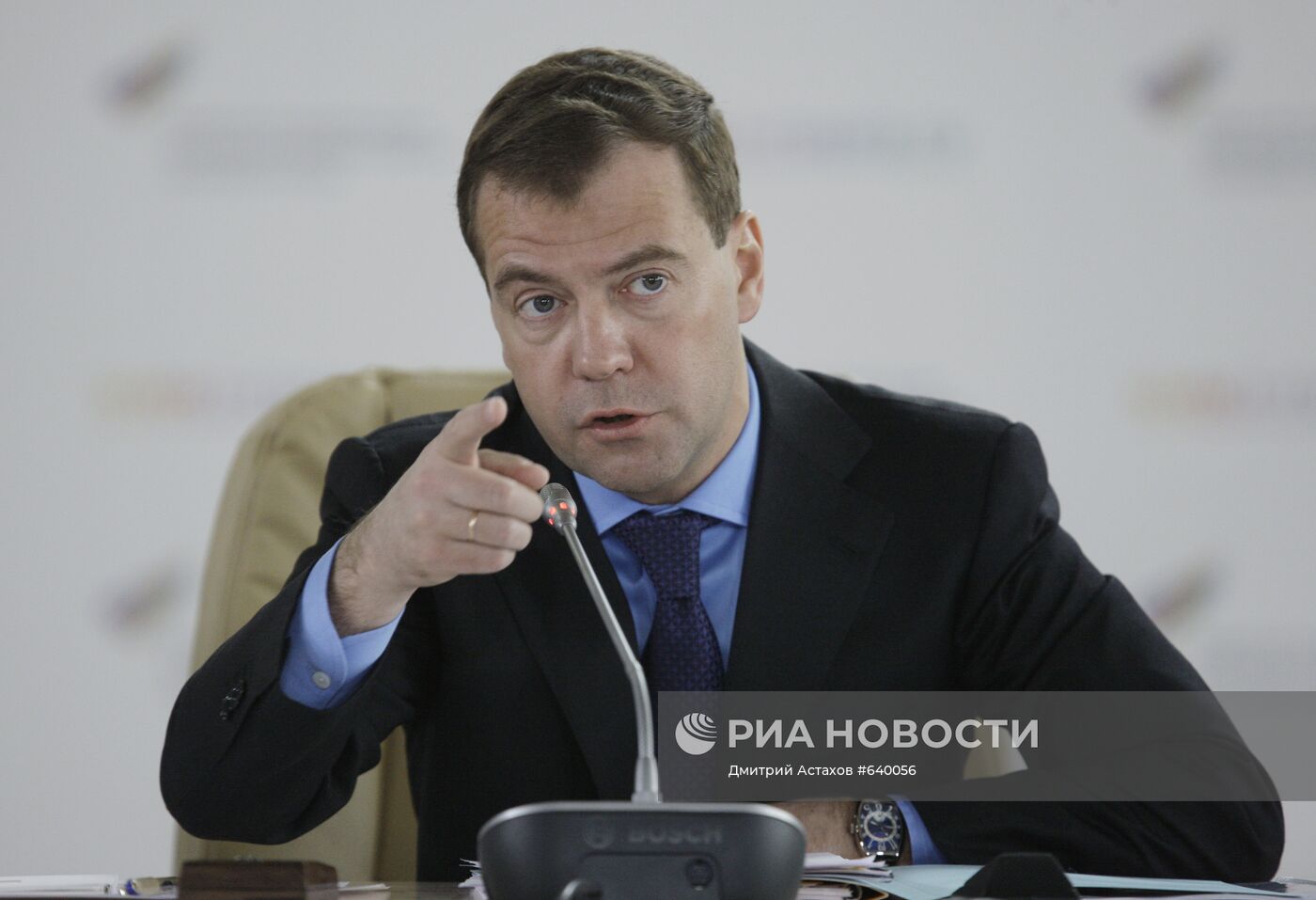 Поездка Дмитрия Медведева в Обнинск