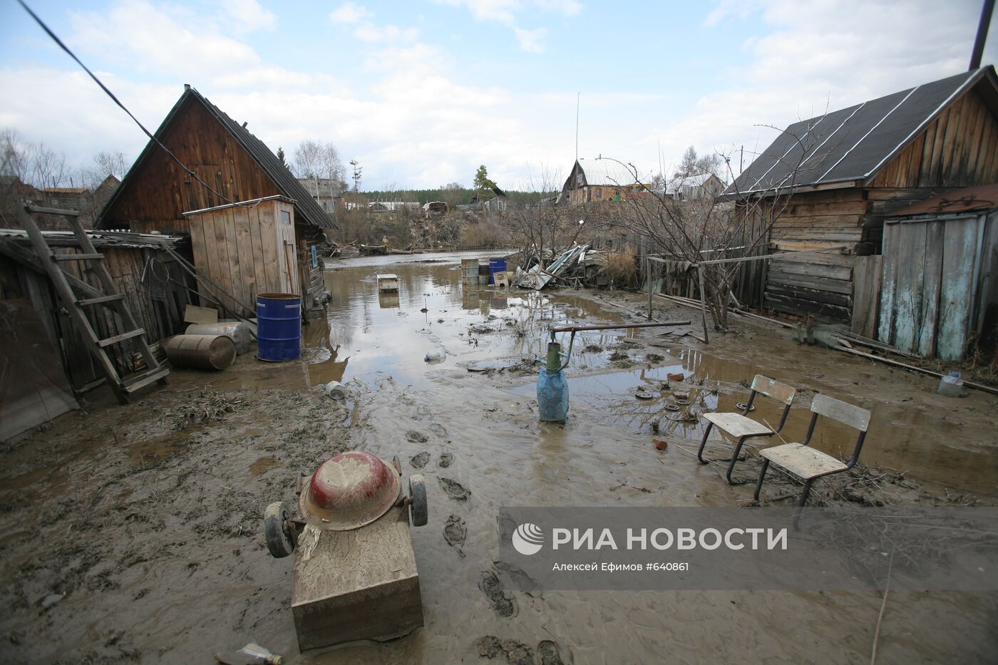 Паводок в Новосибирской области