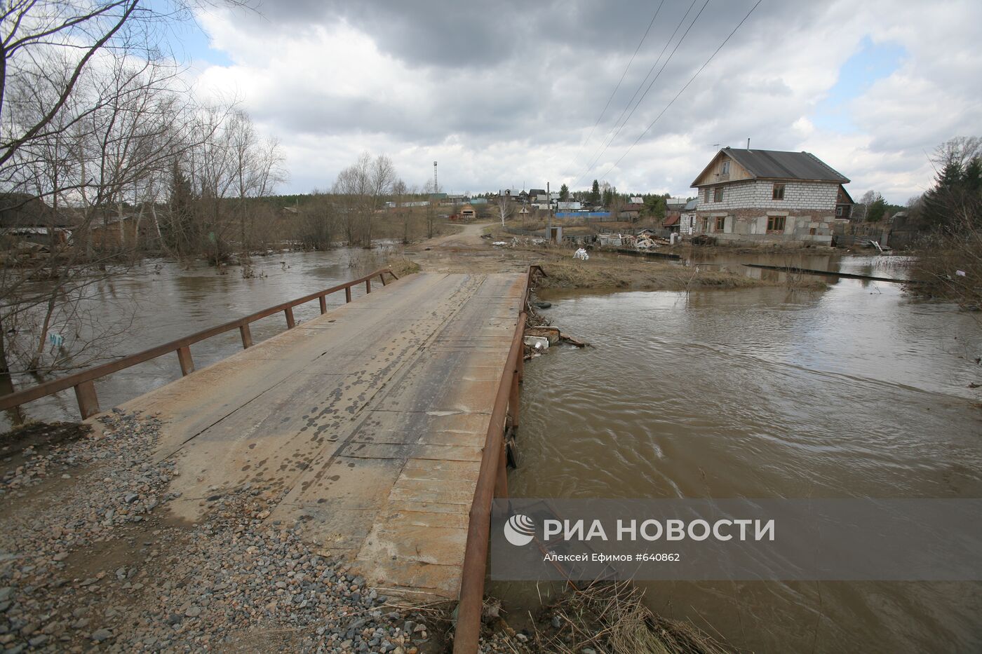 Паводок в Новосибирской области