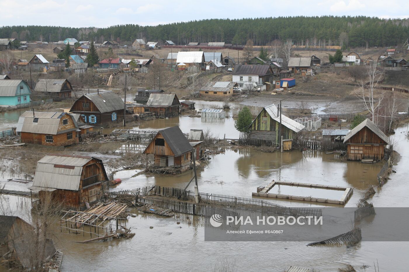Паводок в Новосибирской области