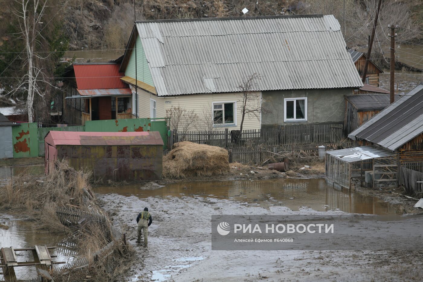 Паводок в Новосибирской области