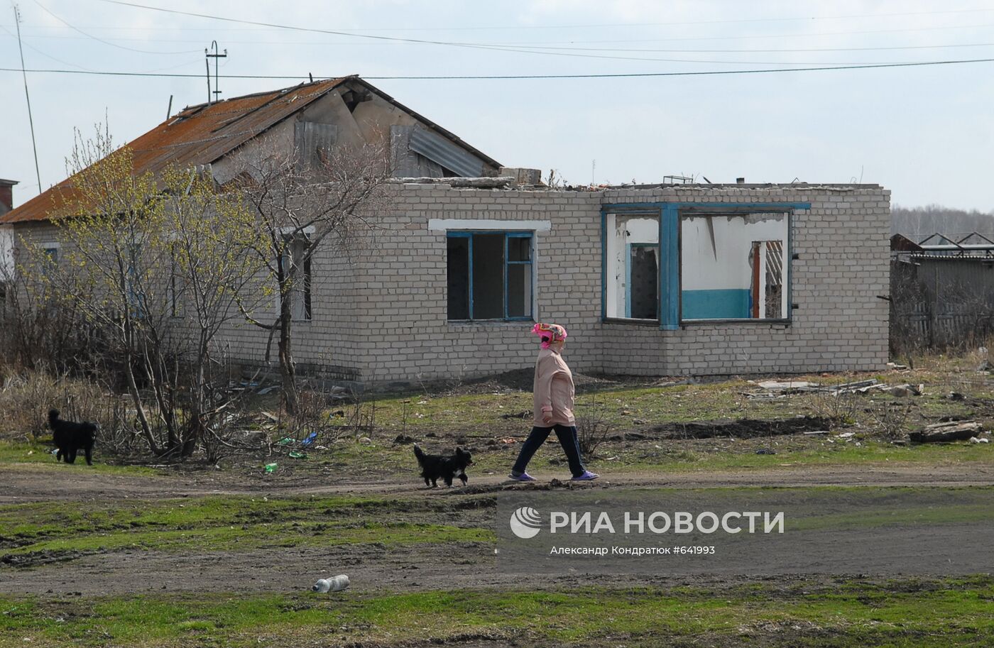 Жительница деревни Муслюмово