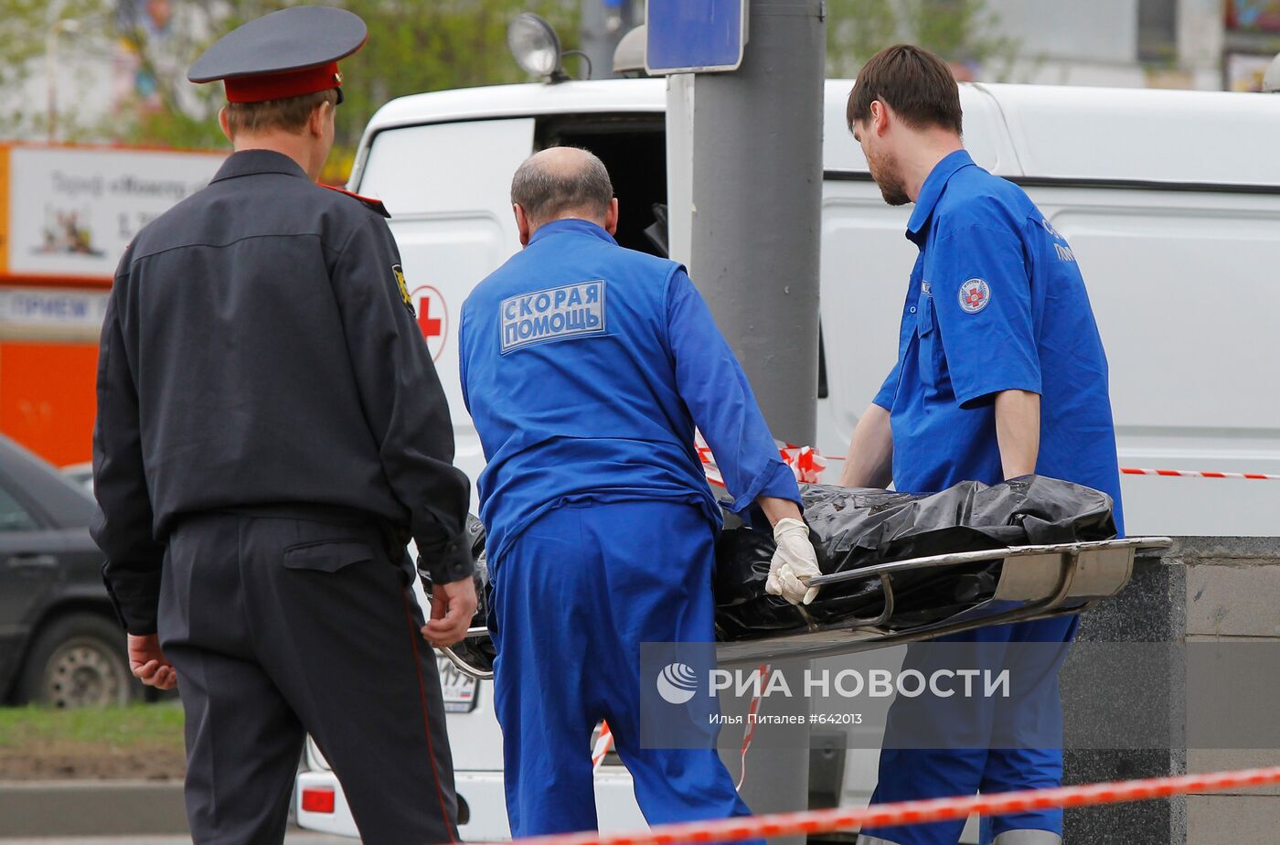 Убит мужчина в подземном переходе в Москве