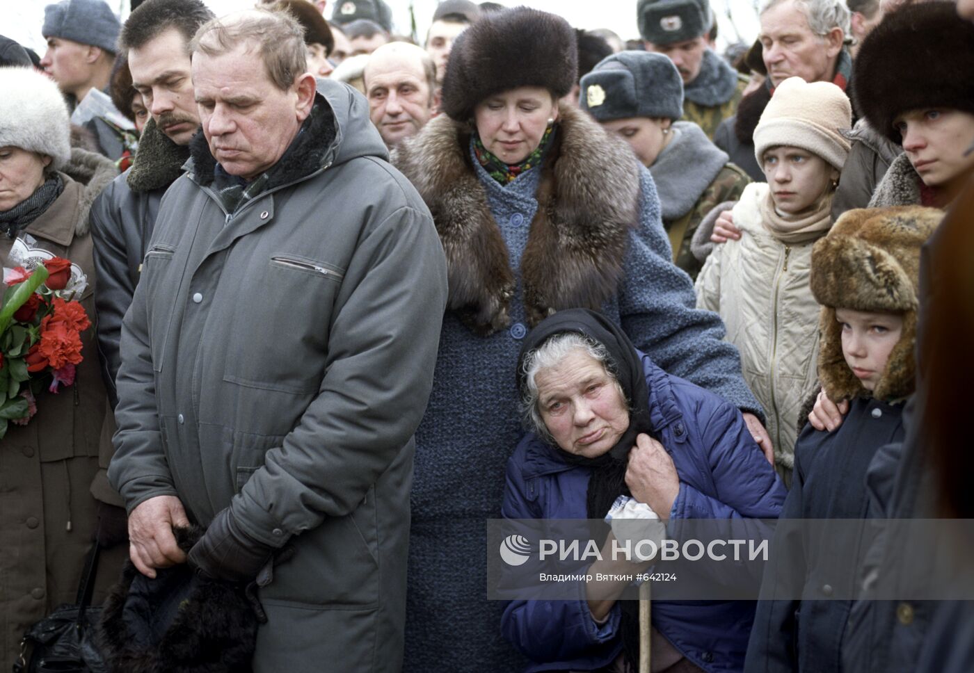 Похороны воинов-десантников