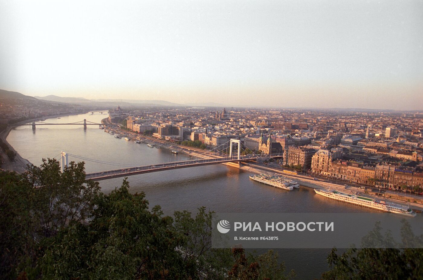 Вид на реку Дунай
