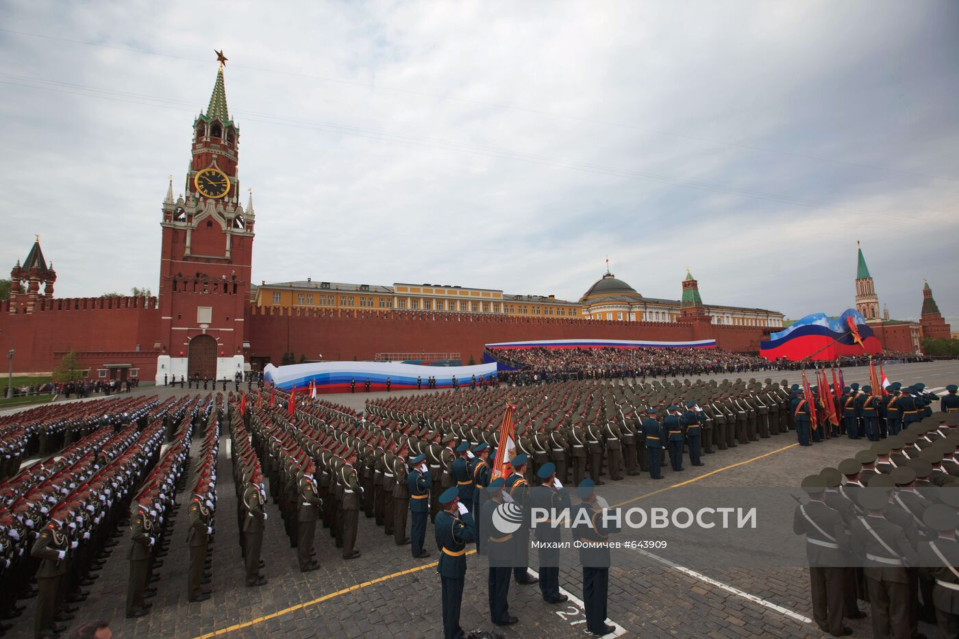 Генеральная репетиция парада Победы