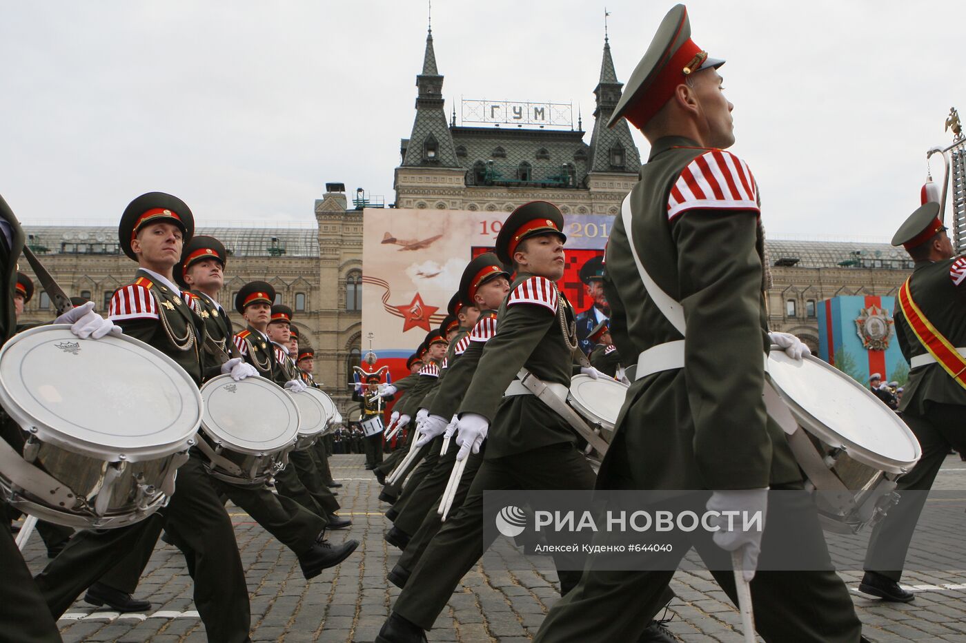 Генеральная репетиция парада Победы