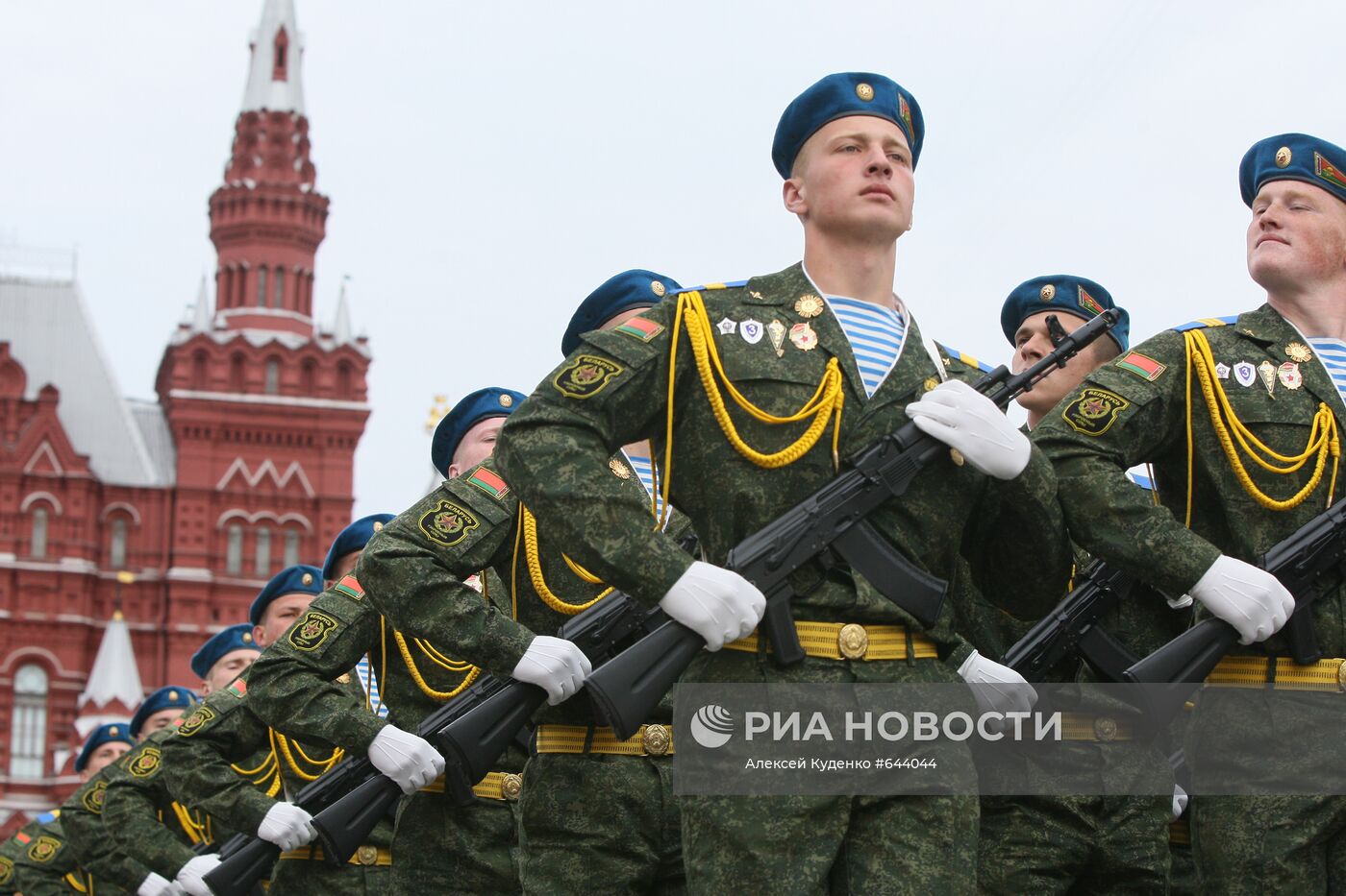 Генеральная репетиция парада Победы