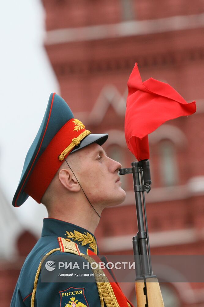 Генеральная репетиция парада Победы