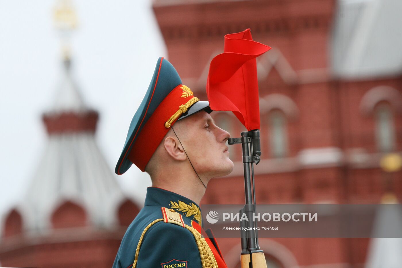 Генеральная репетиция парада Победы