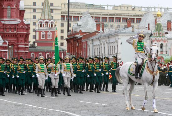 Военнослужащие армии Туркмении