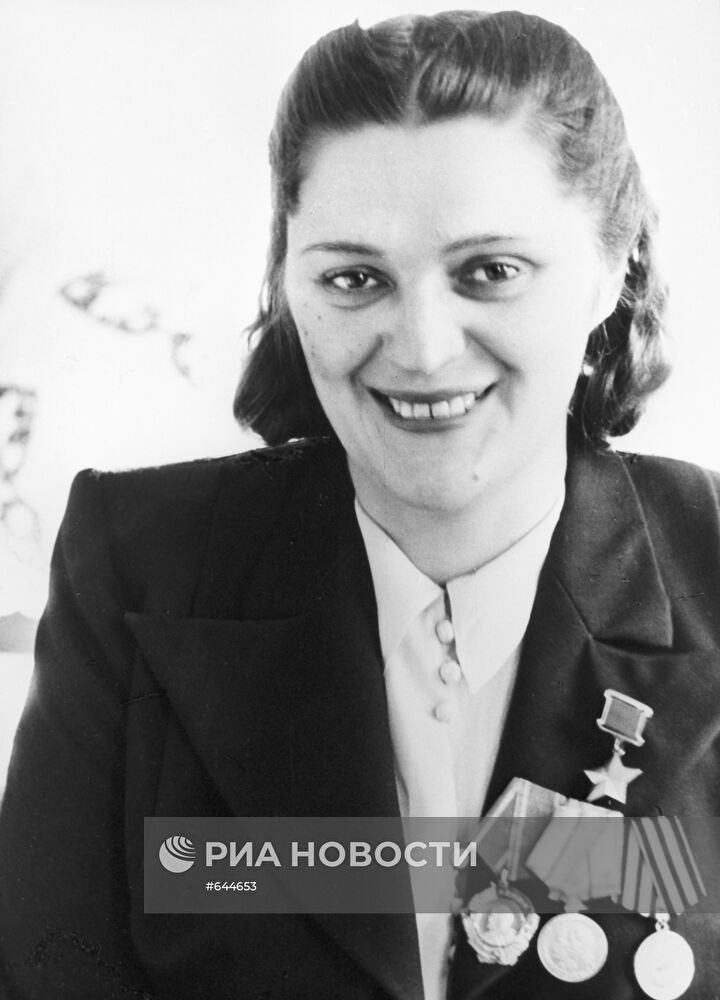 Участница Великой Отечественной войны Елена Мазаник