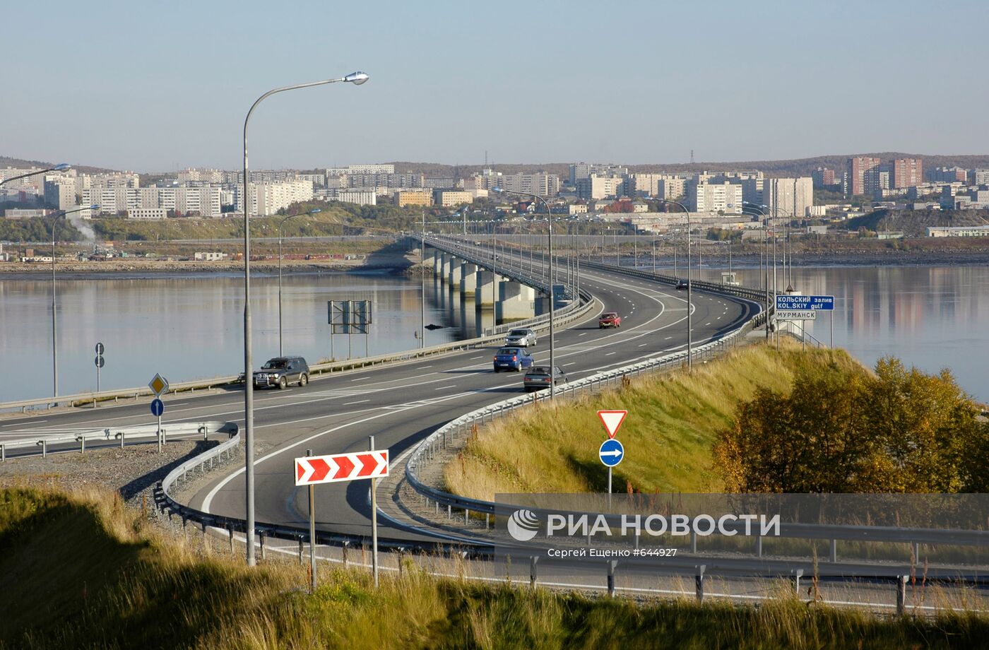 Новый мост через Кольский залив