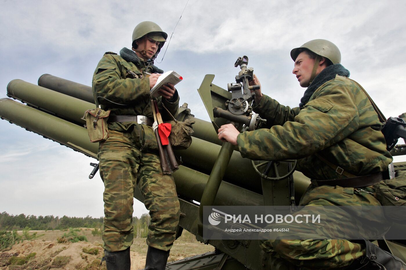 Командно-штабные учения белорусских артиллеристов
