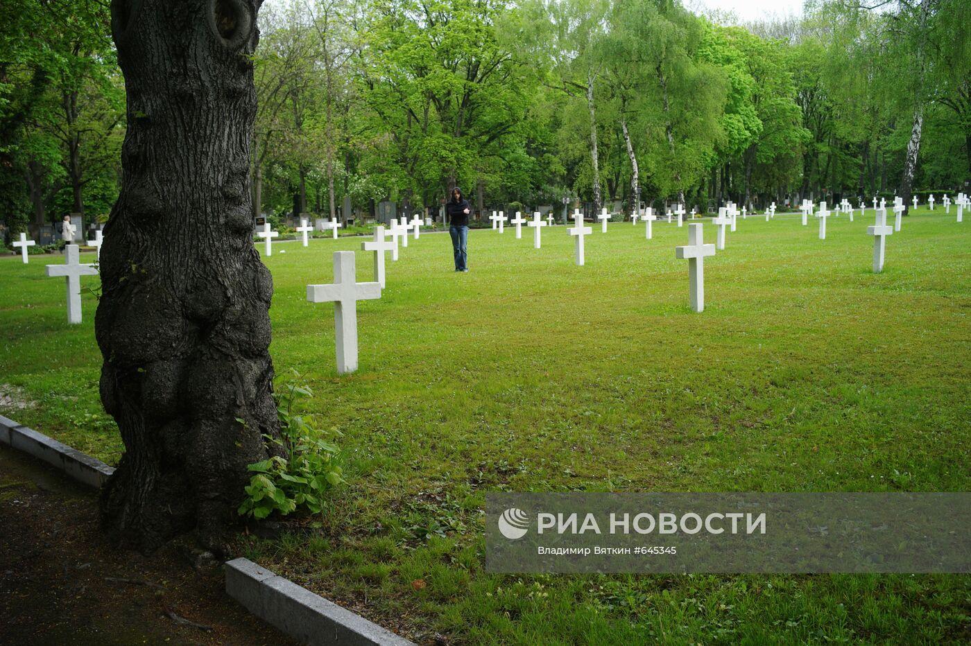 Могилы русских и советских воинов на Ольшанском кладбище
