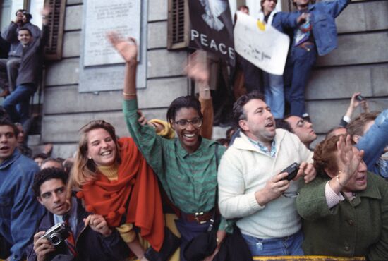 Визит Михаила Горбачева в Испанию