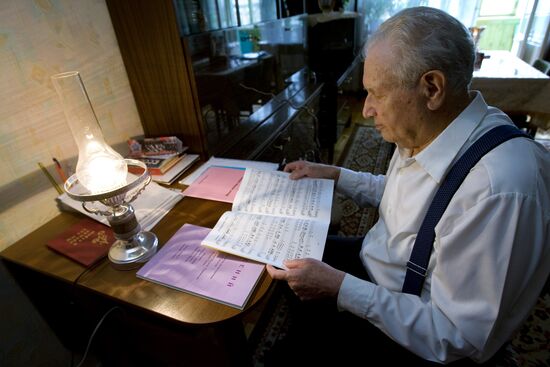 Ветеран ВОВ екатеринбуржец Аркадий Гуревич