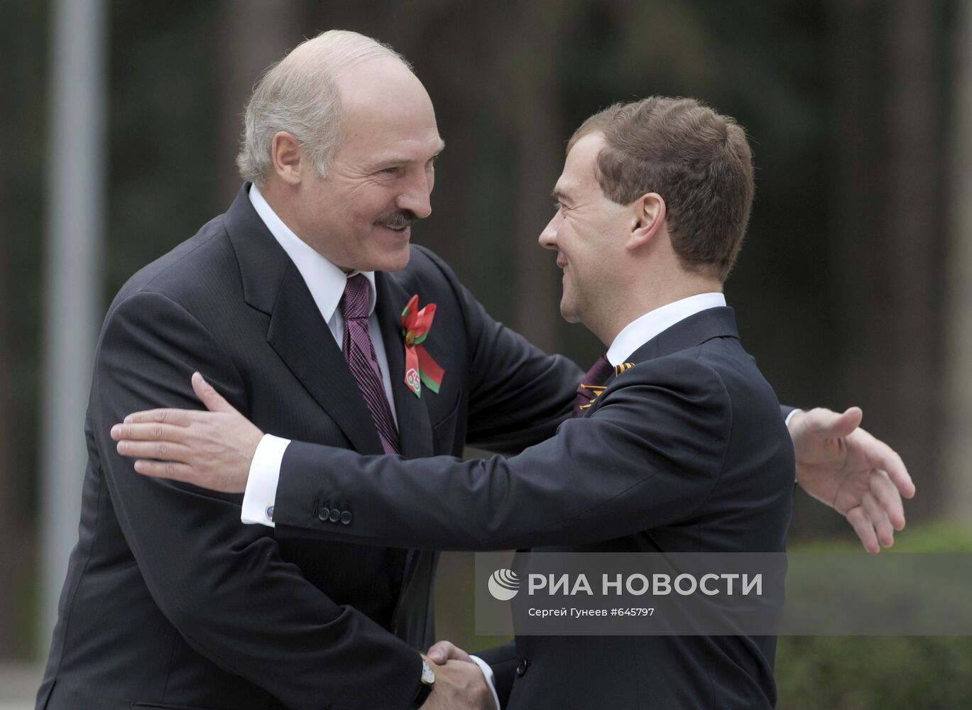 Александр Лукашенко, Дмитрий Медведев