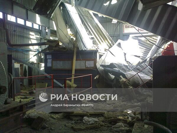 Последствия взрыва на шахте "Распадская" в Кемеровской области
