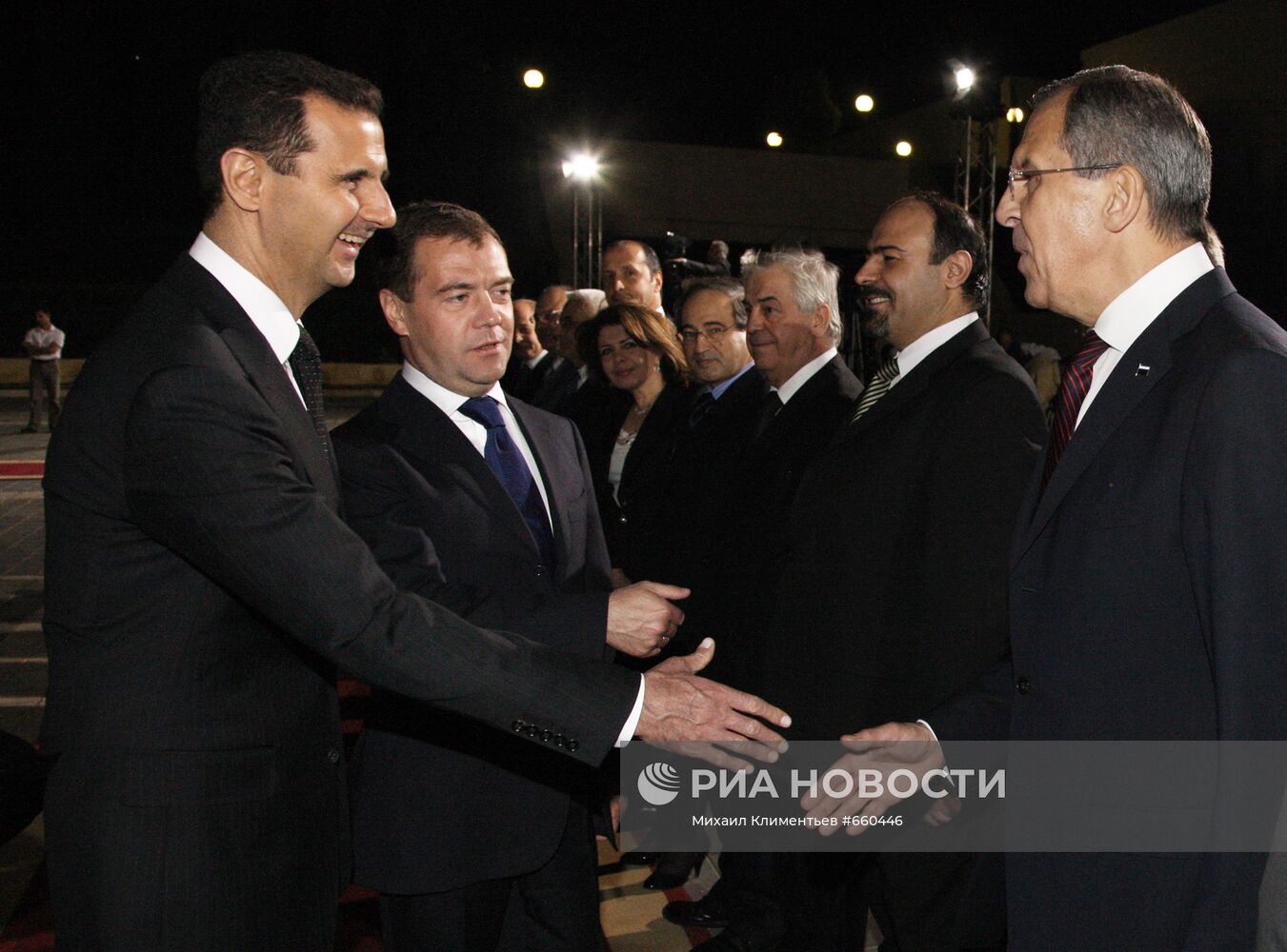 Официальный визит Дмитрия Медведева в Сирию