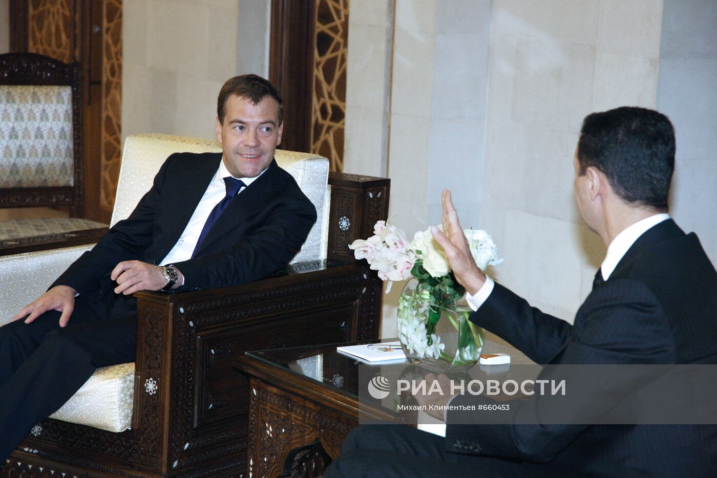 Официальный визит Дмитрия Медведева в Сирию