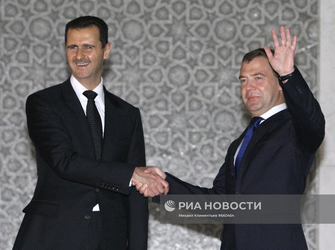 Официальный визит Дмитрия Медведева в Сирию