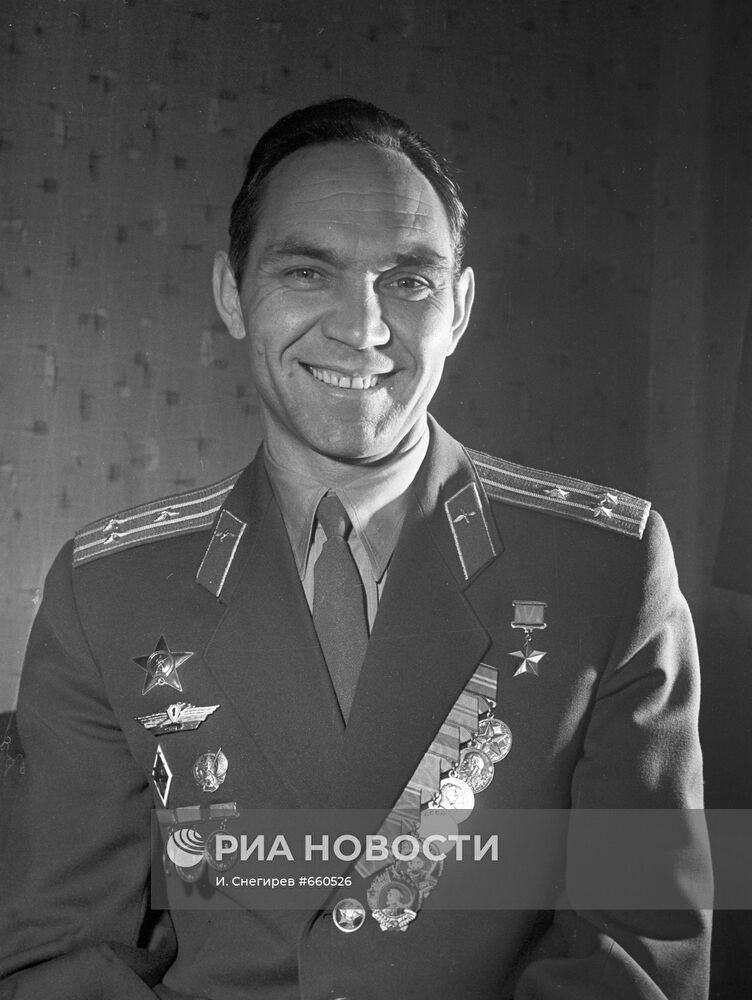 Летчик-испытатель Георгий Константинович Мосолов