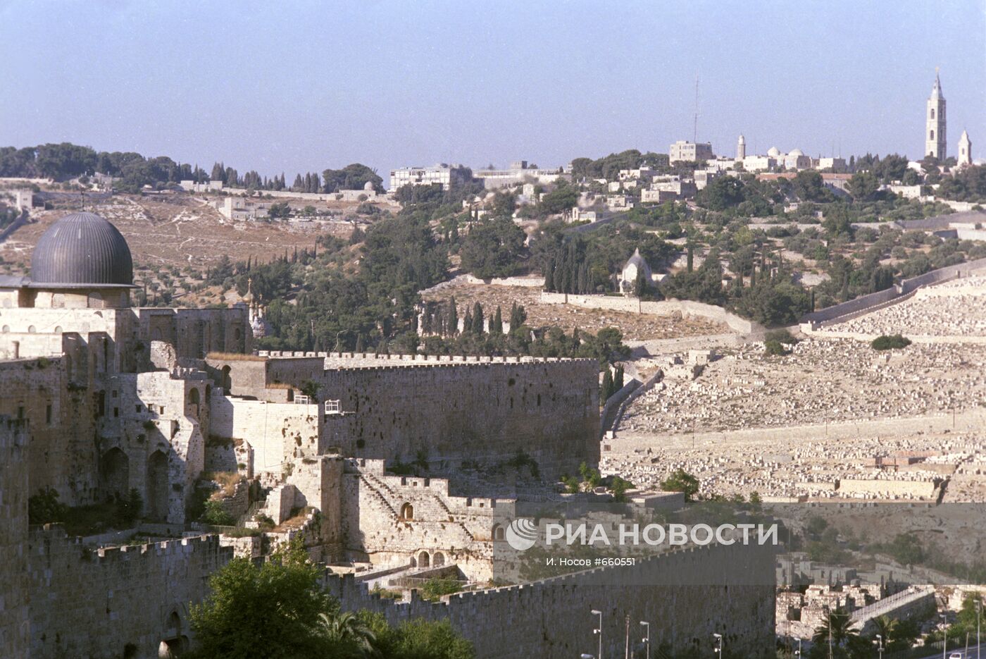 Вид на город Иерусалим