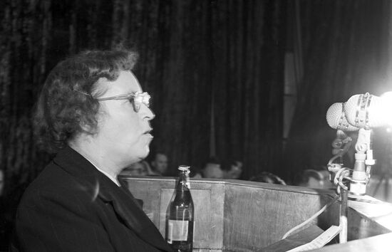 Бывшая узница концлагеря Равенсбрюк Александра Сокова