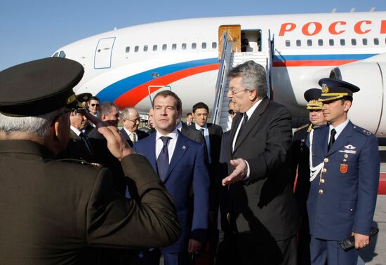 Официальный визит Дмитрий Медведева в Турцию