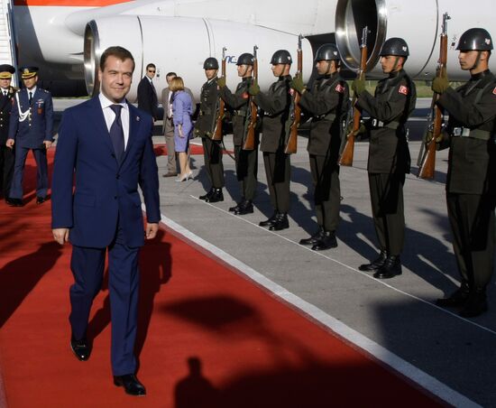 Официальный визит Дмитрий Медведева в Турцию