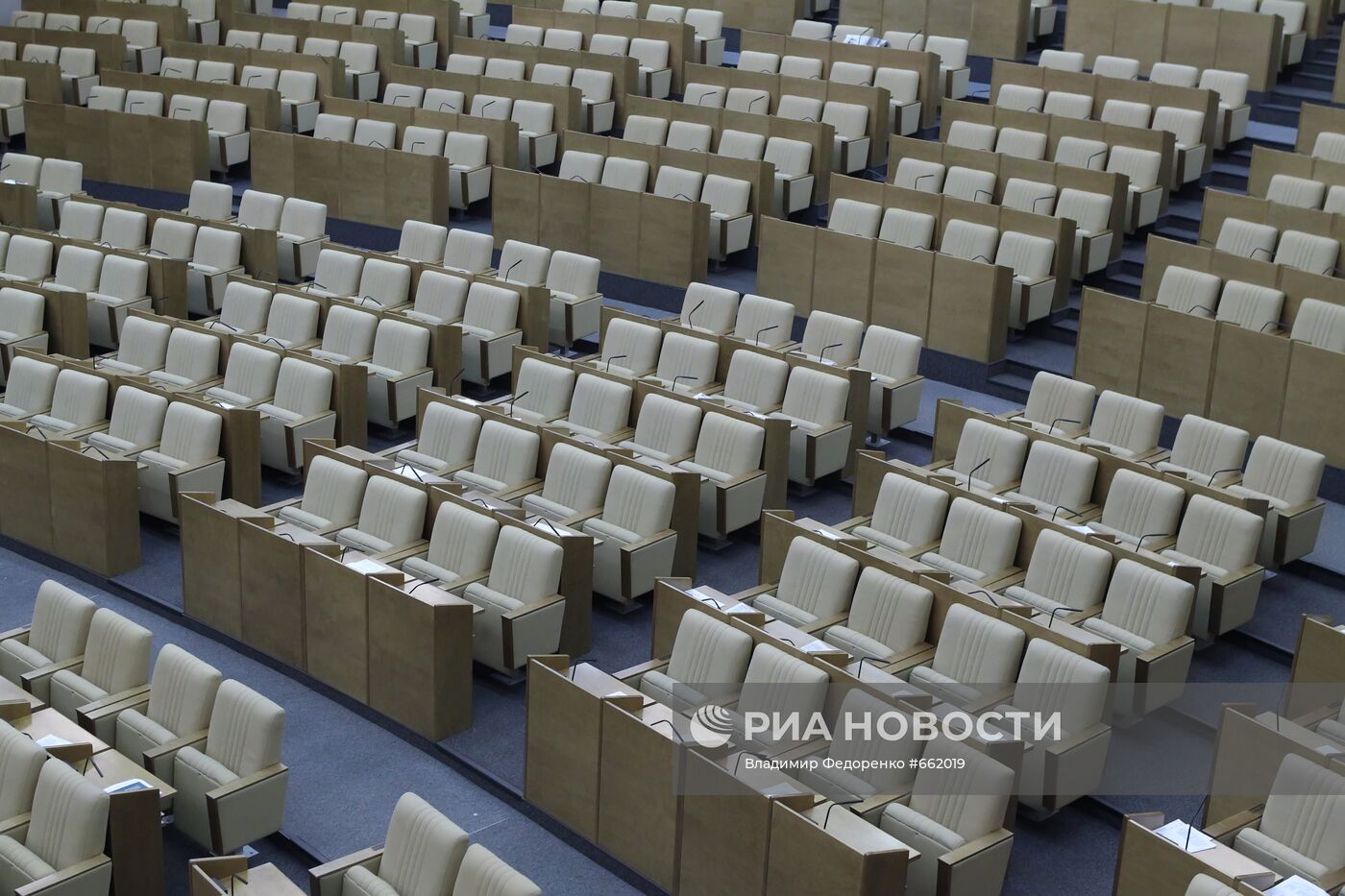 Зал заседаний Госдумы РФ