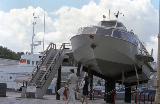 Выставка речных судов