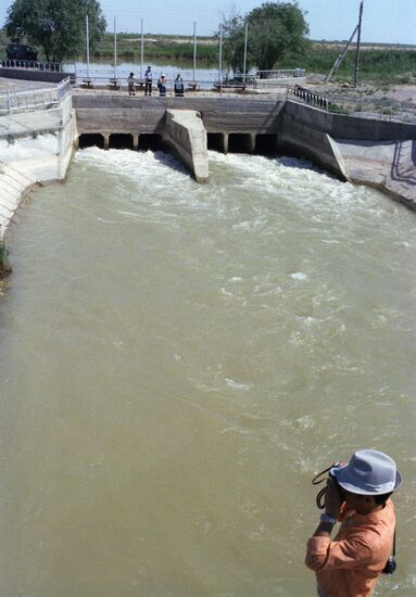 Водозабор Каракумского канала