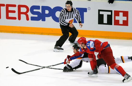 Хоккей. ЧМ-2010. Матч Россия – Германия