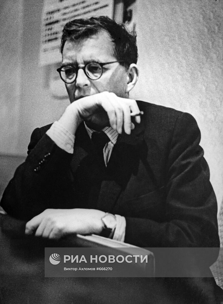 Композитор Дмитрий Шостакович