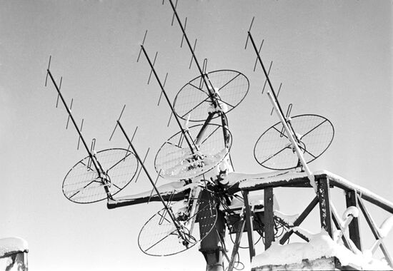 Антенны для приема сигналов радиозондов
