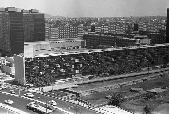 Одна из улиц Мехико