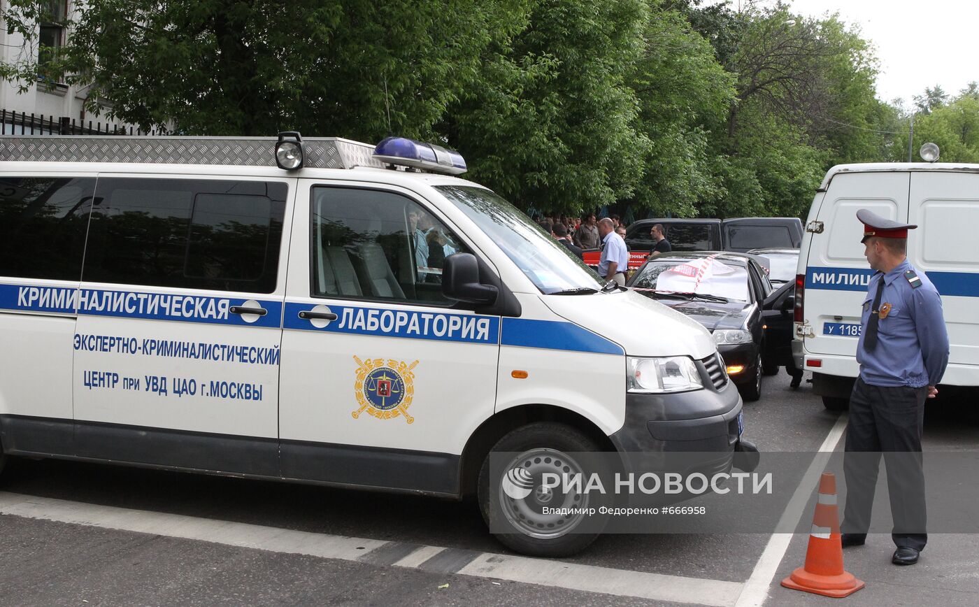 В центре Москвы застрелен мужчина