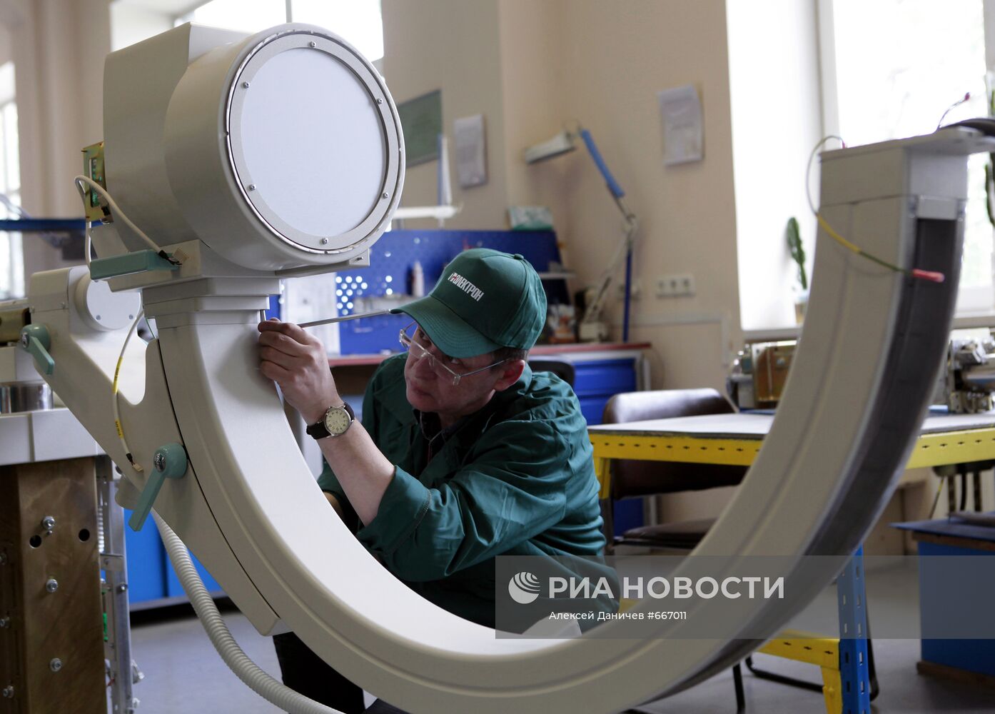 Производство томографов на заводе "Электрон" в Санкт-Петербурге