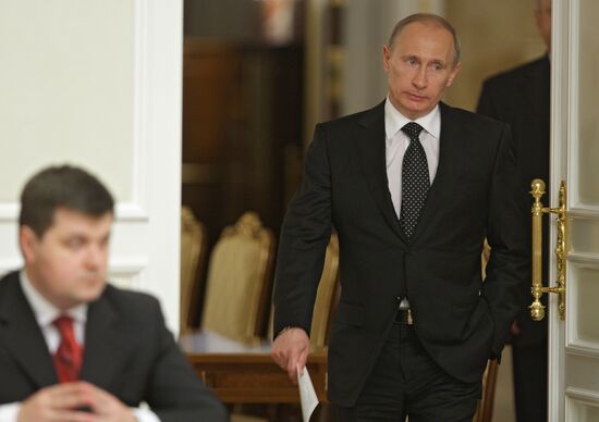Владимир Путин встретился с руководством РСПП