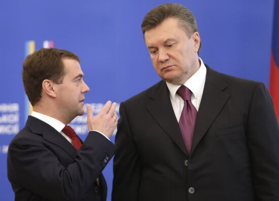 Визит Д.Медведева на Украину