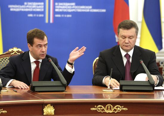 Визит Д.Медведева на Украину