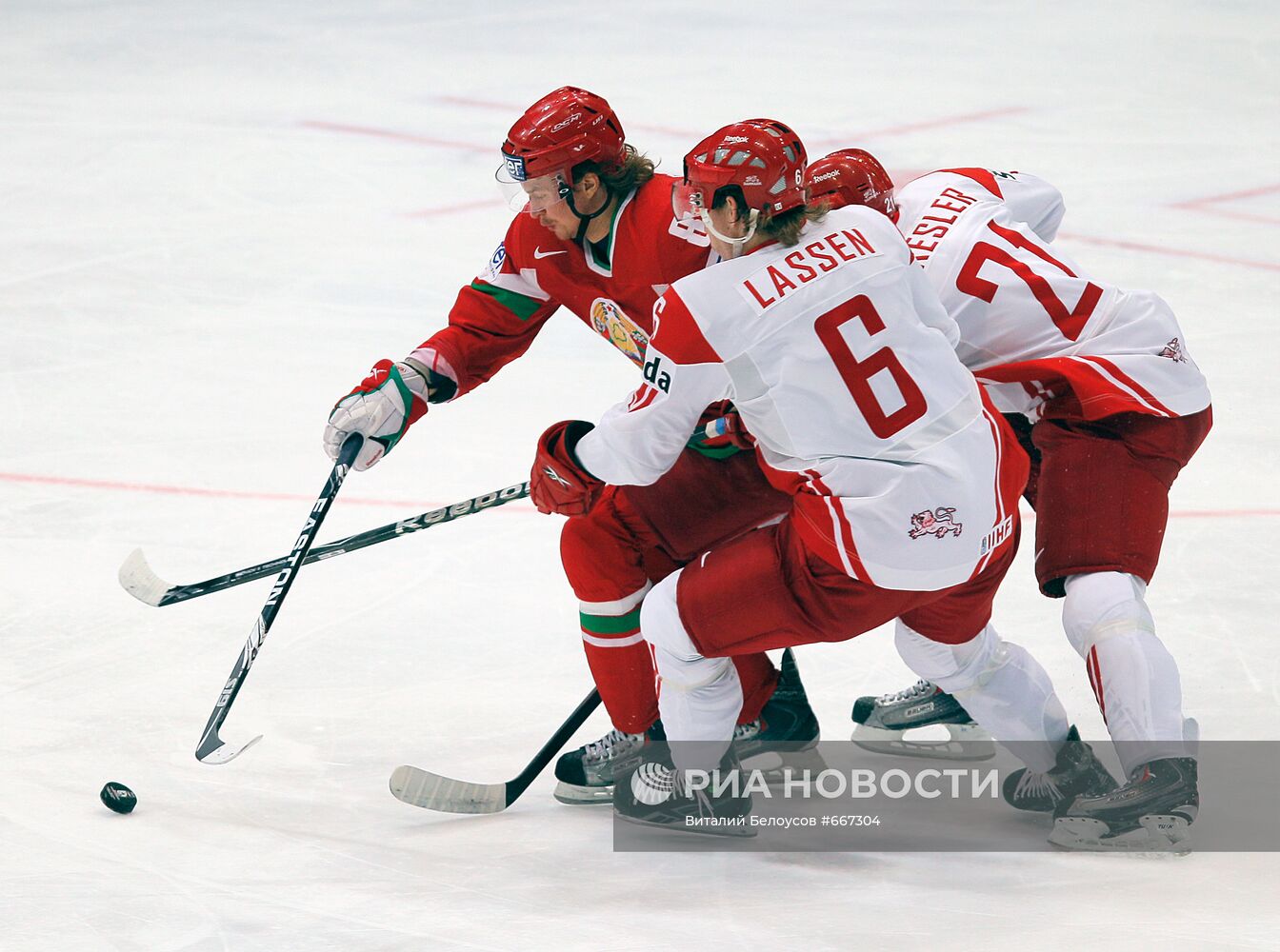 Хоккей. ЧМ-2010. Матч Белоруссия – Дания
