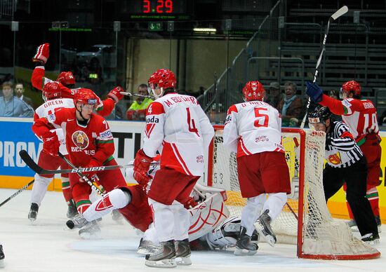 Хоккей. ЧМ-2010. Матч Белоруссия – Дания