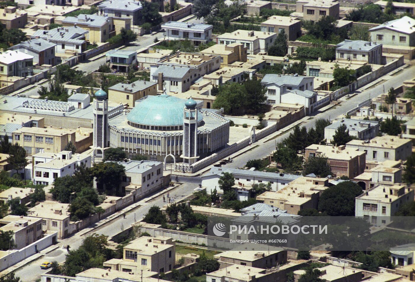 Вид на город Кабул