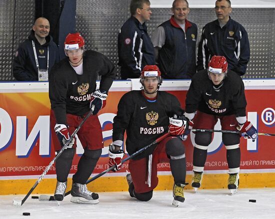 Команда соборной России по хоккею