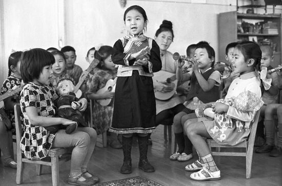 В детском саду