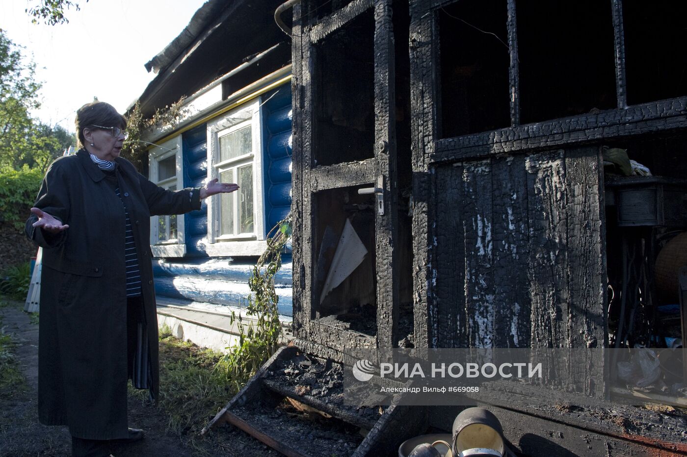 В Доме Паустовского в Тарусе сгорела жилая половина