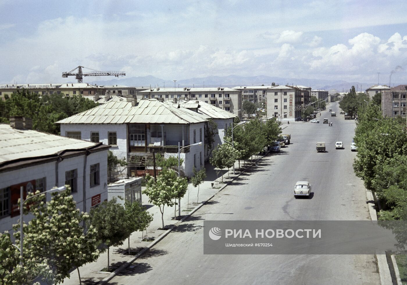 Улица Низами в городе Нахичевань